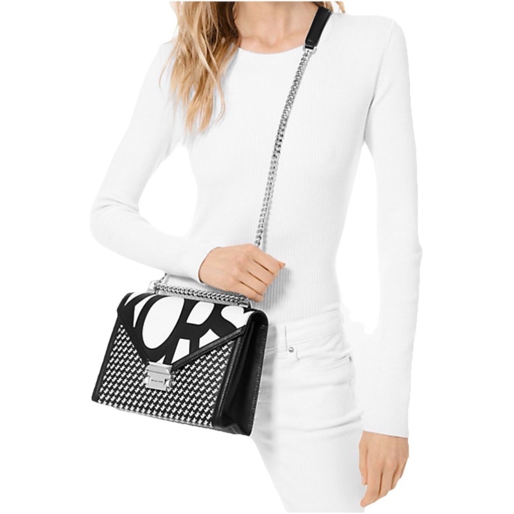 MICHAEL MICHAEL KORSWhitney Large Graphic‎ Logo Convertible Shoulder Bag